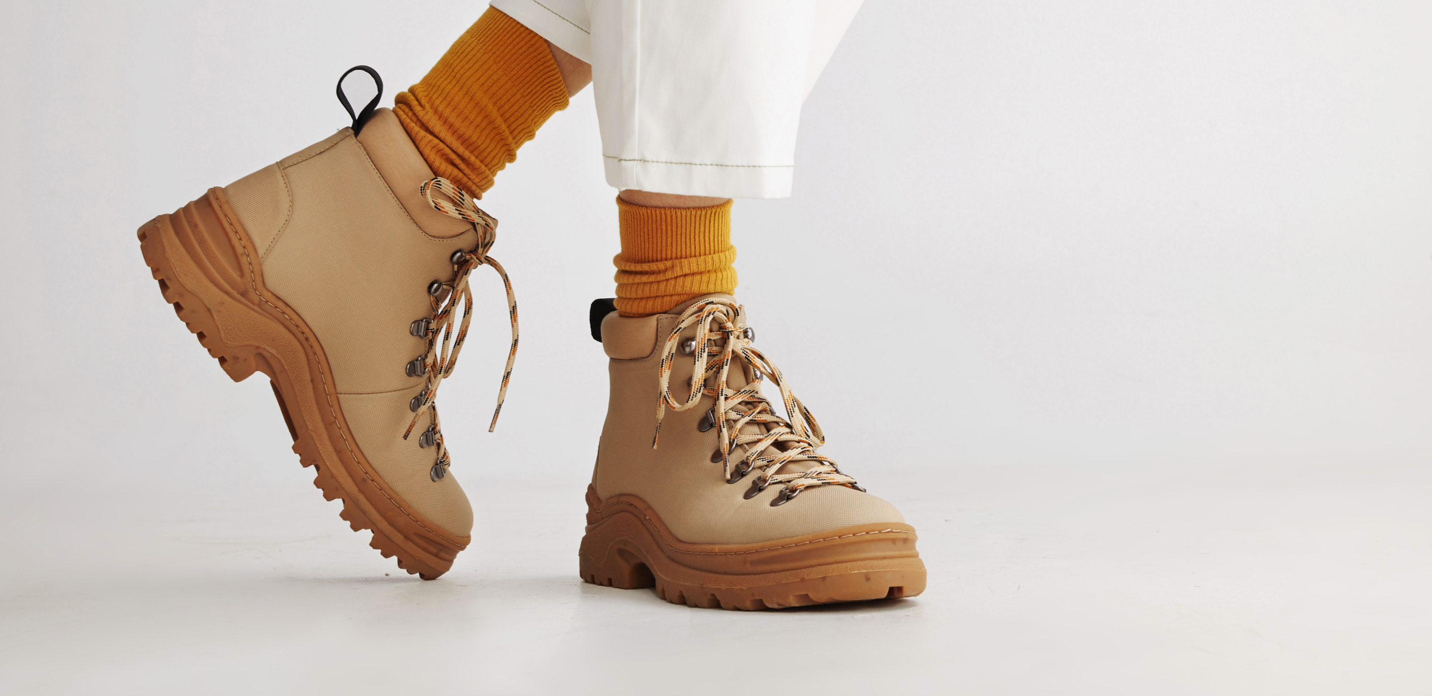 Chunky platform 2025 hiking boots